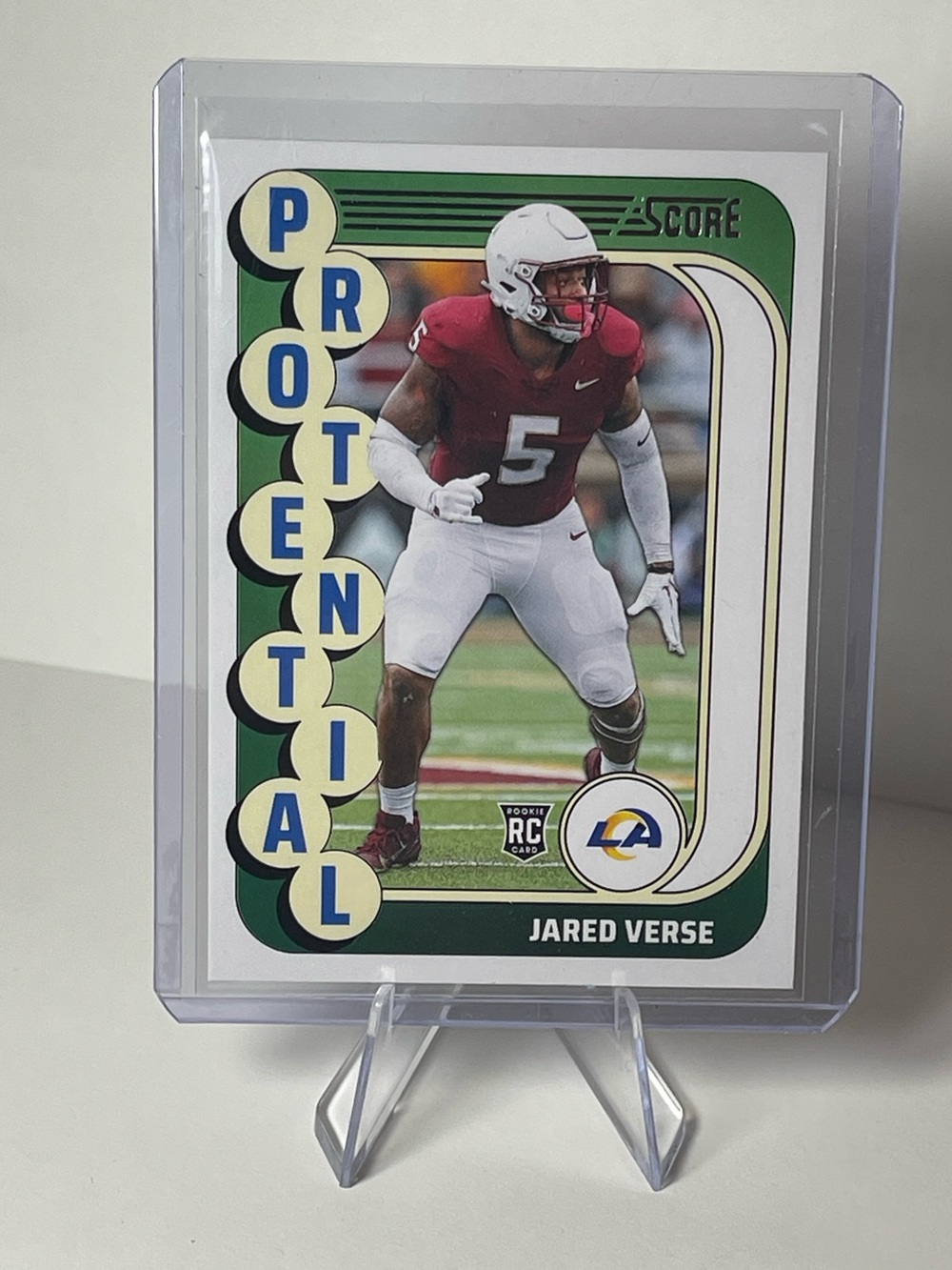 2024 Panini Score Football - Protential Jared Verse #7 (RC)